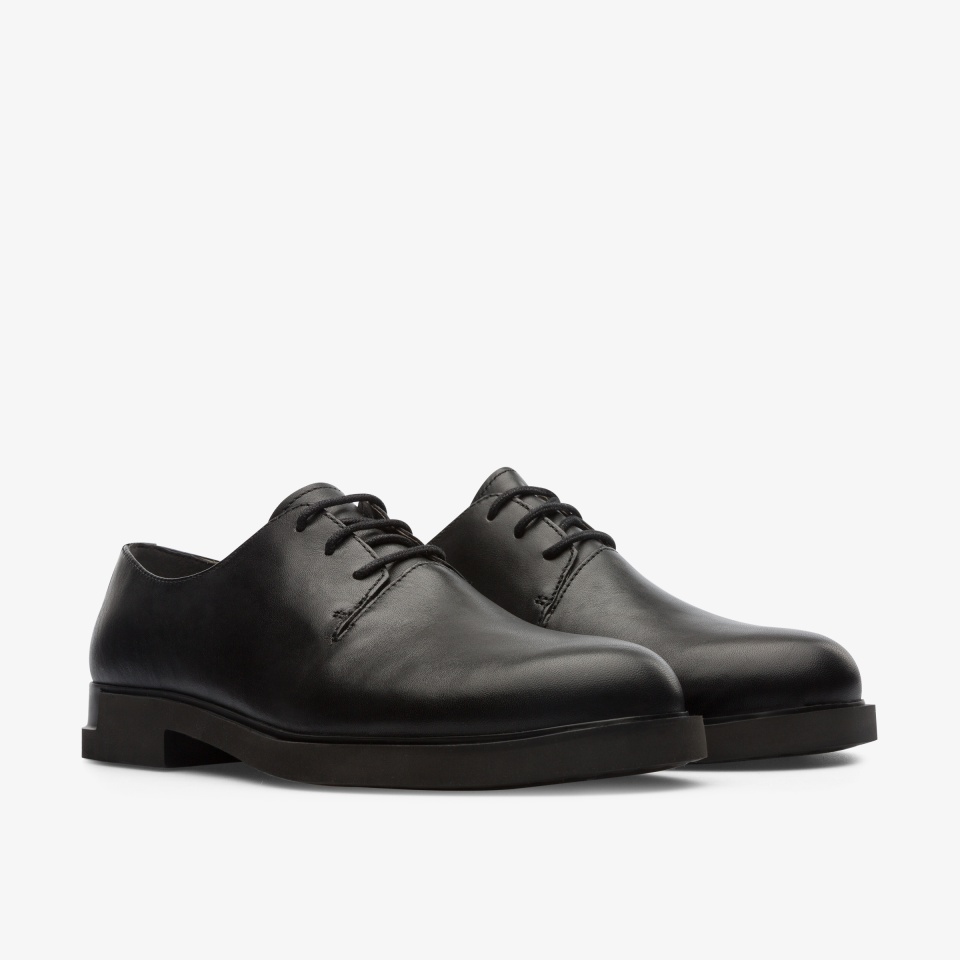 Camper Iman Black - Camper Women's Formal Shoes ||3857-NXDTU||